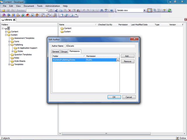Screen image of this step