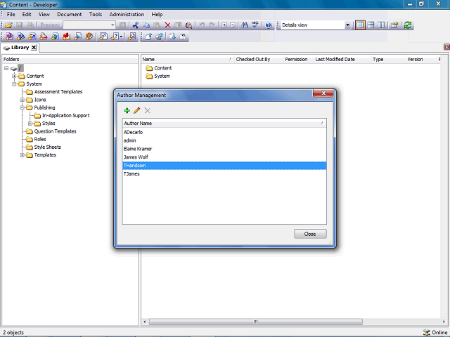 Screen image of this step