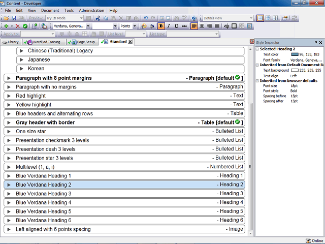 Screen image of this step