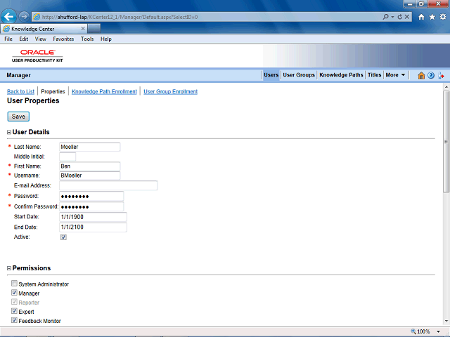 Screen image of this step