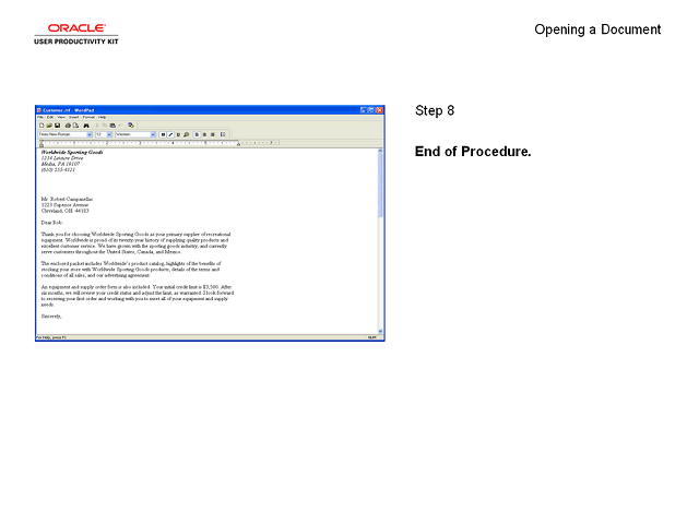 Screen image of this step