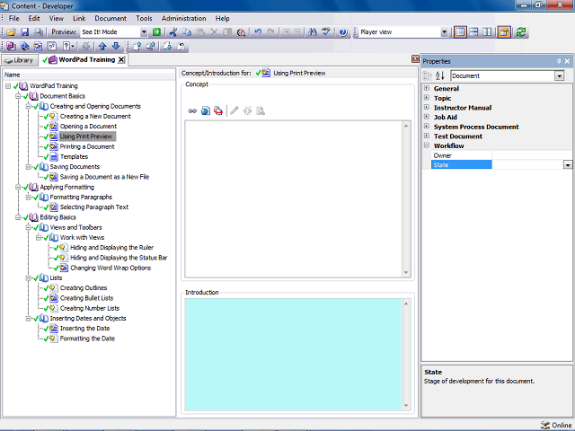 Screen image of this step