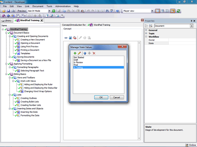 Screen image of this step