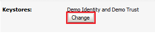Affiche l'emplacement du bouton Change