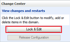 Affiche l'emplacement du bouton Lock & Edit