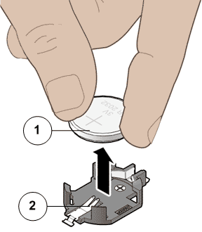 Pilot battery removal