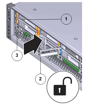Open ESM latch