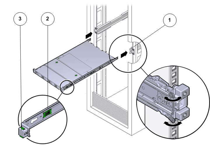 Lift Pilot chassis onto rack