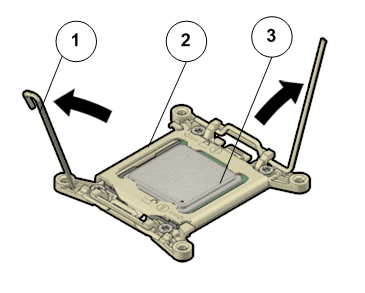 CPU socket disengaged