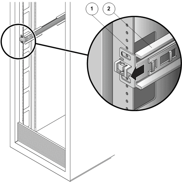 Controller rack mount location