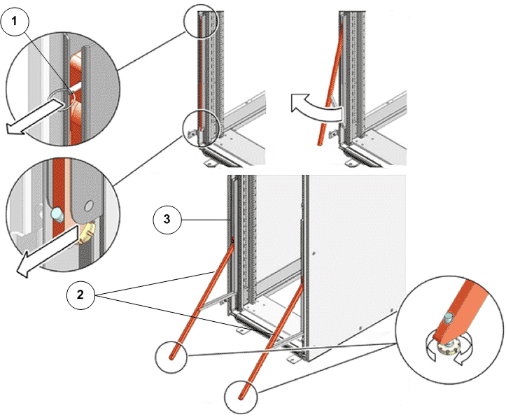 Extend anti-tilt legs