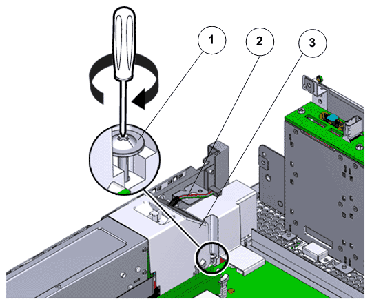 Secure PDB cover with captive screw