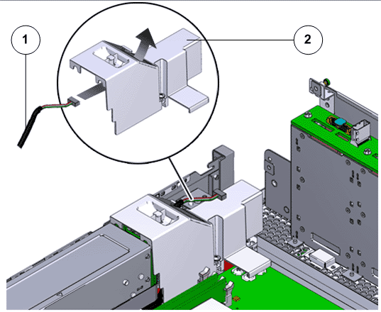 Reconnect PDB PSU duct