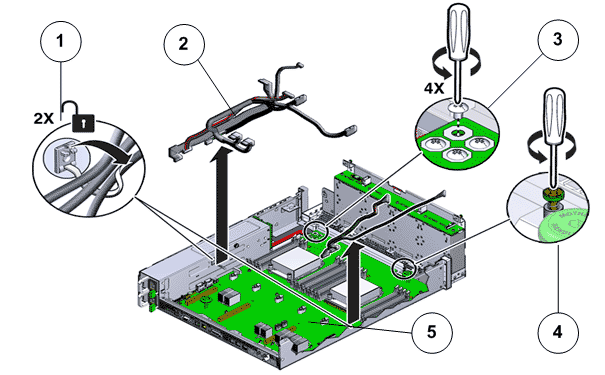 Phillips screwdriver to remove PDB screws