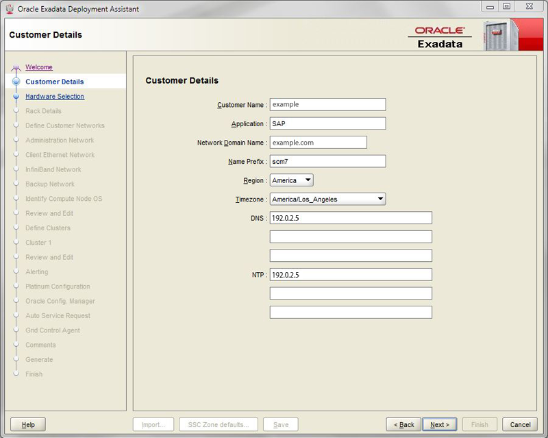 image:Graphic showing the Customer Details page.