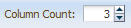 "Column Count" 字段