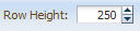 "Row Height" 字段
