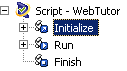 OpenScript Script Tree After Recording