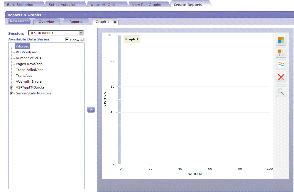 Create Reports tab filters