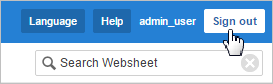 Description of websheet_logout.png follows