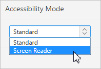 accessibility screen reader