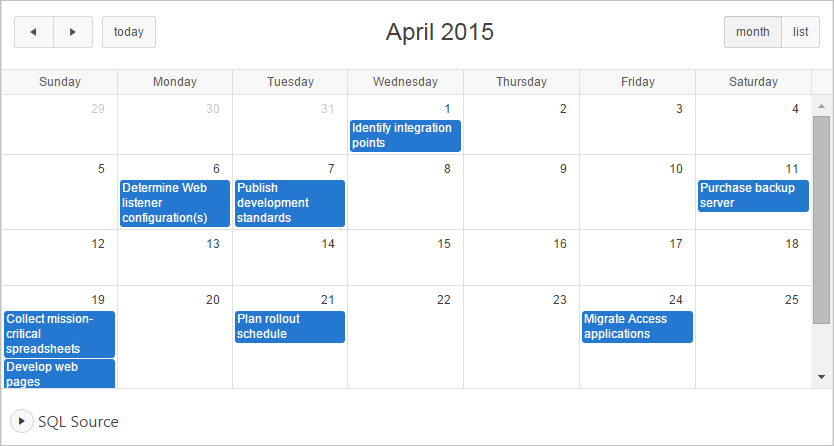 Creating Calendars