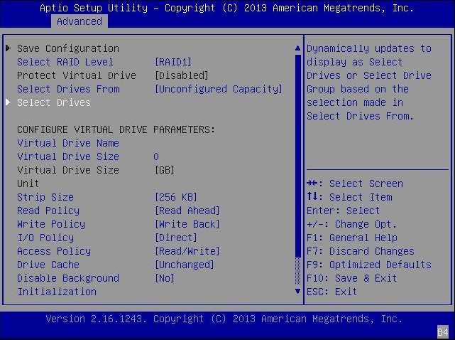 image:Select Drives 필드를 보여주는 그림입니다.