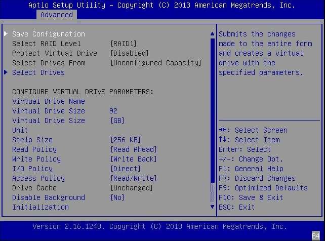 image:Save Configuration 필드를 보여주는 그림입니다.
