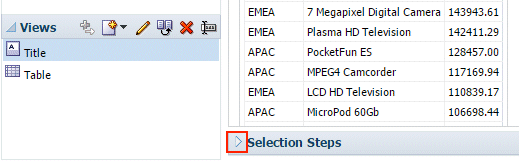 Selection Steps