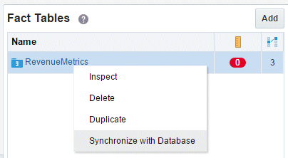 Synchronize with Database