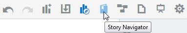 「ストーリ・ナビゲータ」アイコンをクリックします