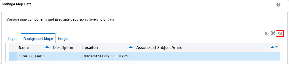 Edit Background Maps