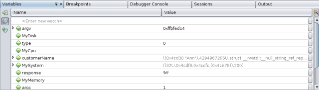 image:Variables window