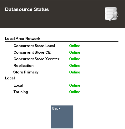 Datasource Status