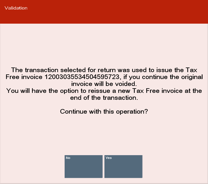 Return TFI Transaction