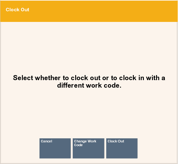 Clock Out Prompt