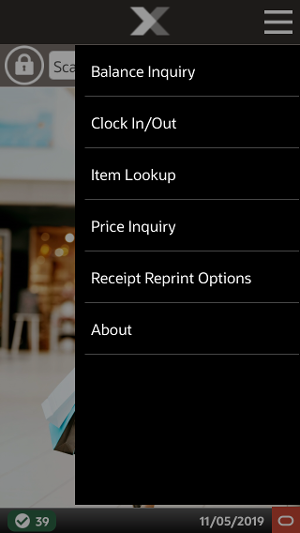 Context Menu on Mobile Handheld