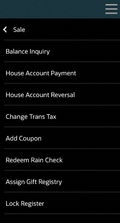 Register Options Context Menu