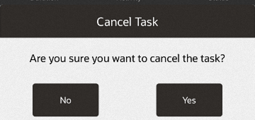 Cancel Task