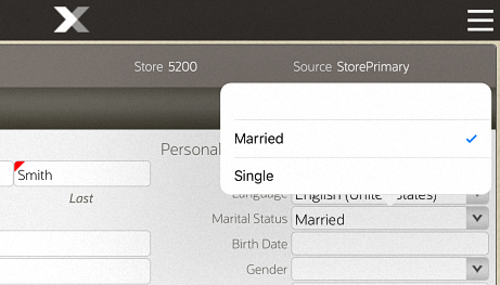 Marital Status List
