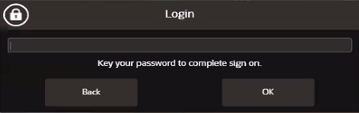 Login - Password Prompt (Dark Mode)