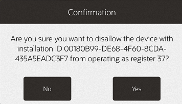 Disallow Confirmation Prompt