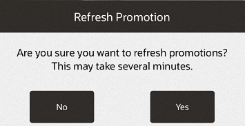 Refresh Promotion Prompt