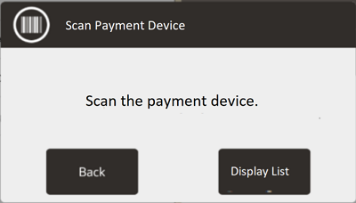 Scan Payment Device