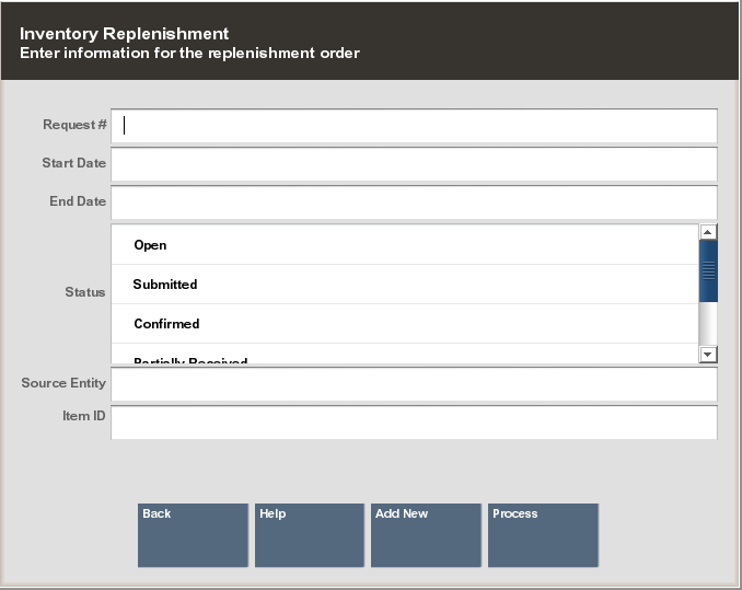 Document Search Form