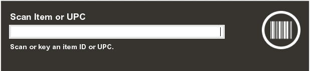 Item ID Search Prompt