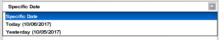 List of Relative Dates