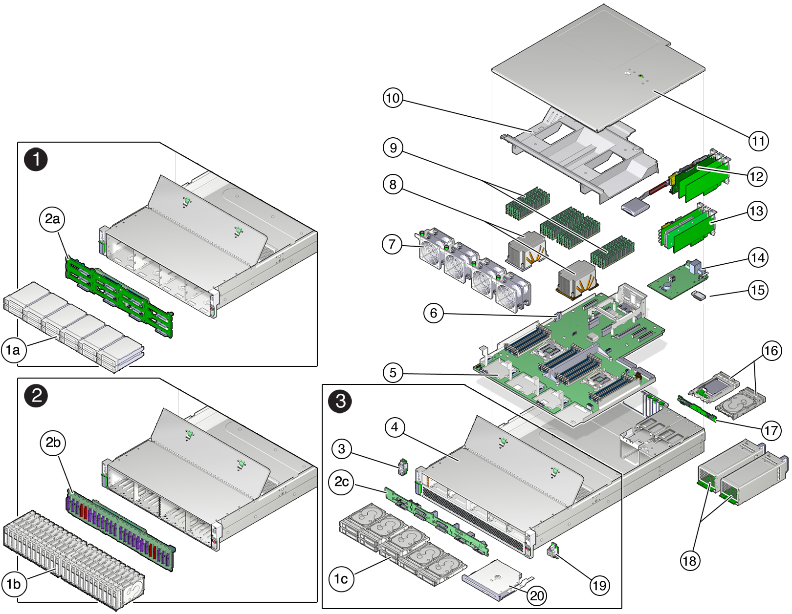 image:Figure showing exploded view of the system components.