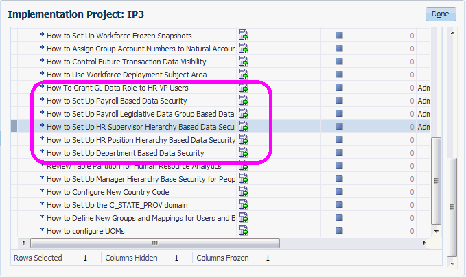 Setting Up Security with Functional Setup Manager