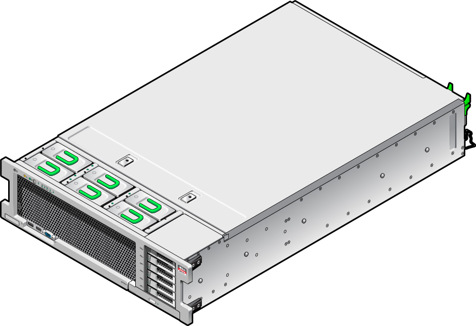 image:图中显示了 SPARC T7-2 服务器。